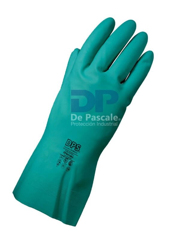 GUANTE ACRILONITRILO FLOCADO VERDE DPS41483/4/5 - Imagen 2