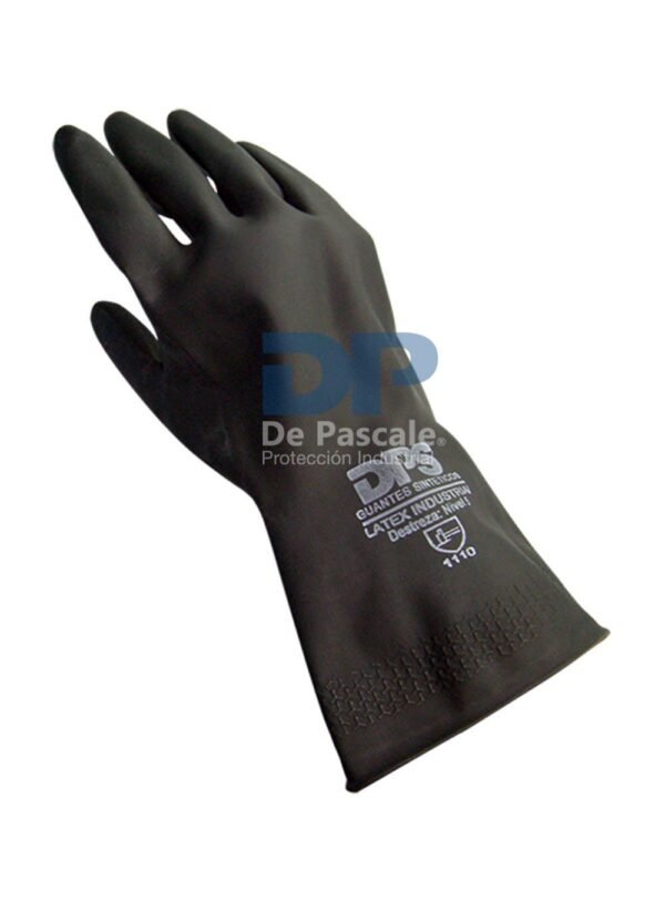 GUANTE LATEX NEGRO DPS 71392/93/94