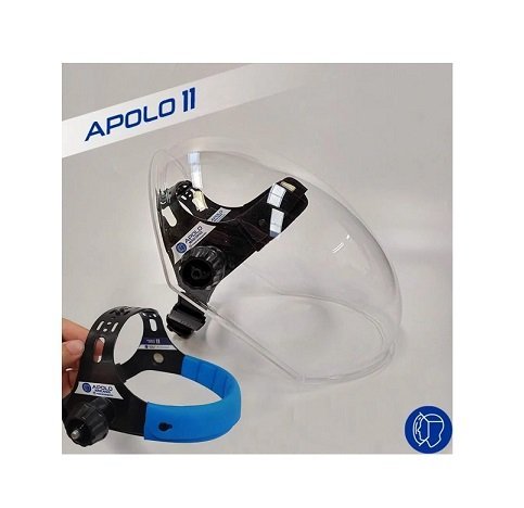 MASCARA ACRILICA MOLDEADA CON ARNES AJUSTABLE APOLO 11 - Imagen 4